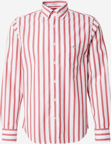 GANT Regular fit Skjorta 'CLASSIC' i röd: framsida