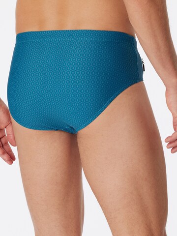 SCHIESSER Swim Trunks ' Classic Swim ' in Blue