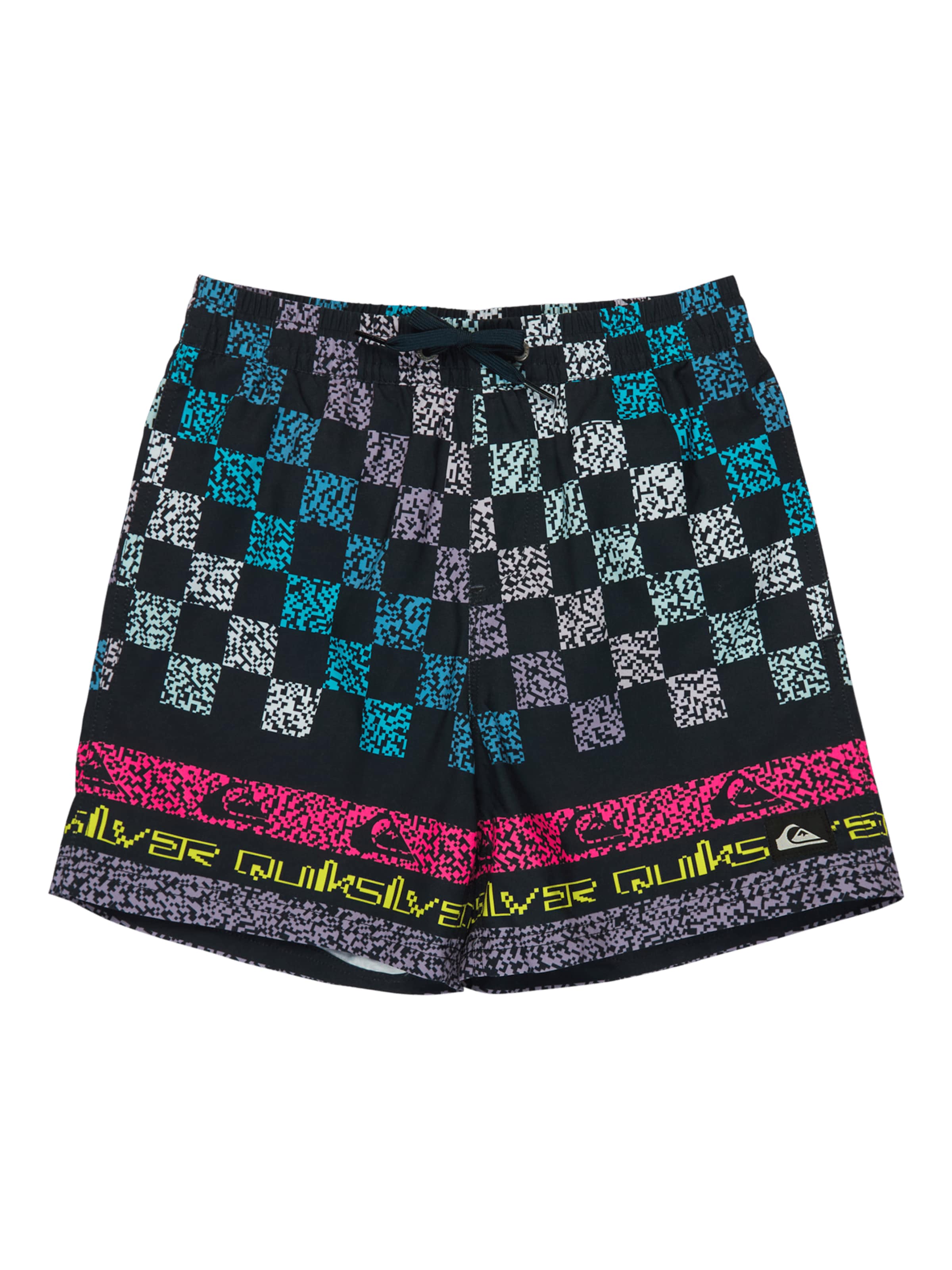 QUIKSILVER Badeshorts 'Everyday Printed Volley 14' in Schwarz: Vorderseite