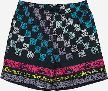 QUIKSILVER Badeshorts 'Everyday Printed Volley 14' in Schwarz: Vorderseite
