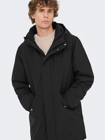 Veste fonctionnelle 'ONSSayn' Only & Sons en noir