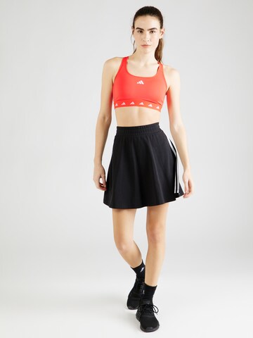 ADIDAS PERFORMANCE Bustier Biustonosz sportowy 'Powerreact' w kolorze czerwony
