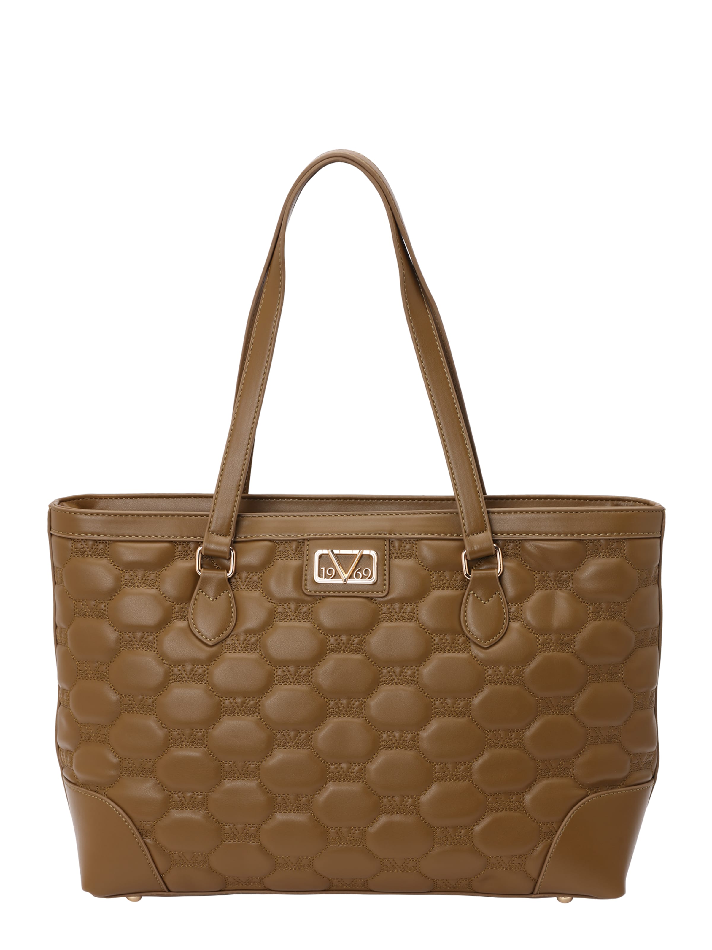 19V69 ITALIA "Чанта тип ""Shopper""" 'Desiree' в кафяво: отпред