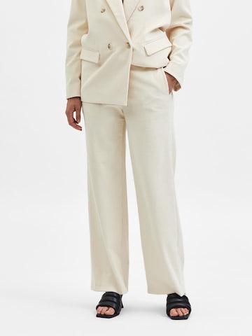 Selected Femme Tall Regular Hose 'Zoey' in Beige: predná strana