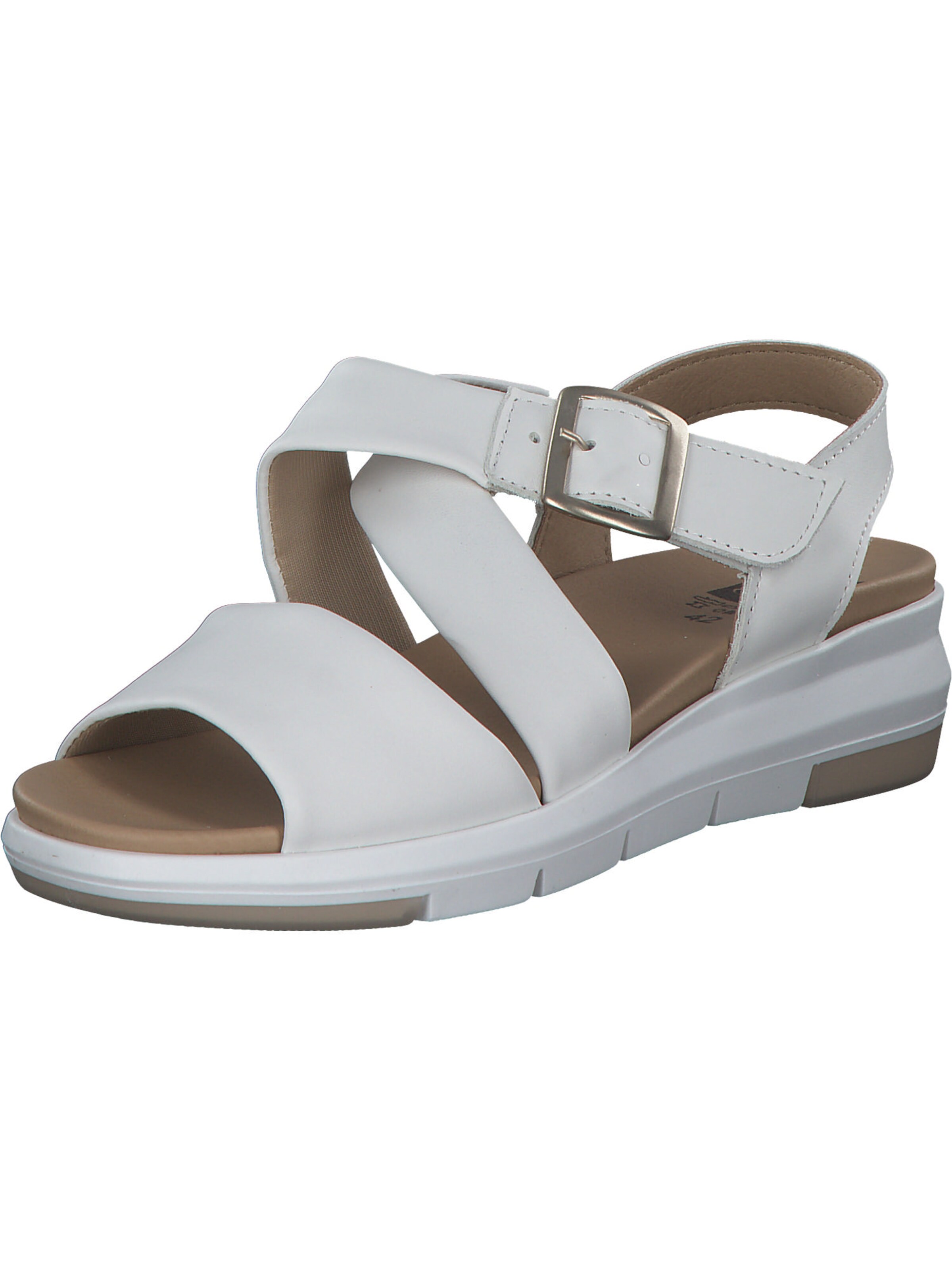ACO Strap sandal 'Maria 07 1300' in White: front