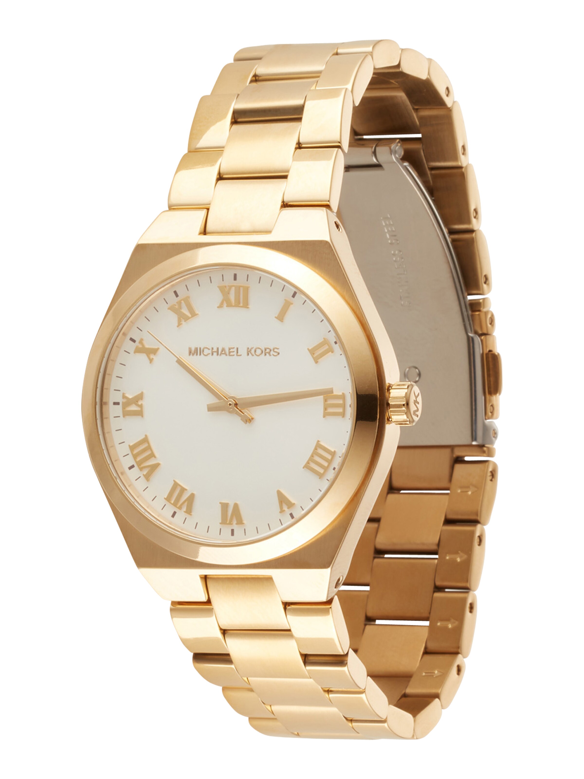 MICHAEL Michael Kors Analogna ura 'LENNOX' | zlata barva: sprednja stran