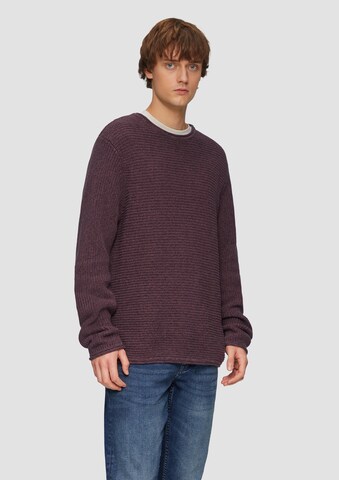 QS Sweater in Purple: front