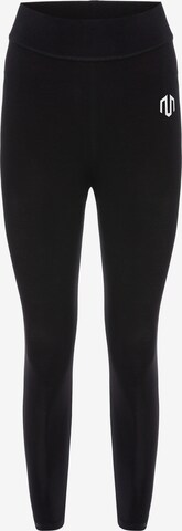 MOROTAI Skinny Leggings in Black: front