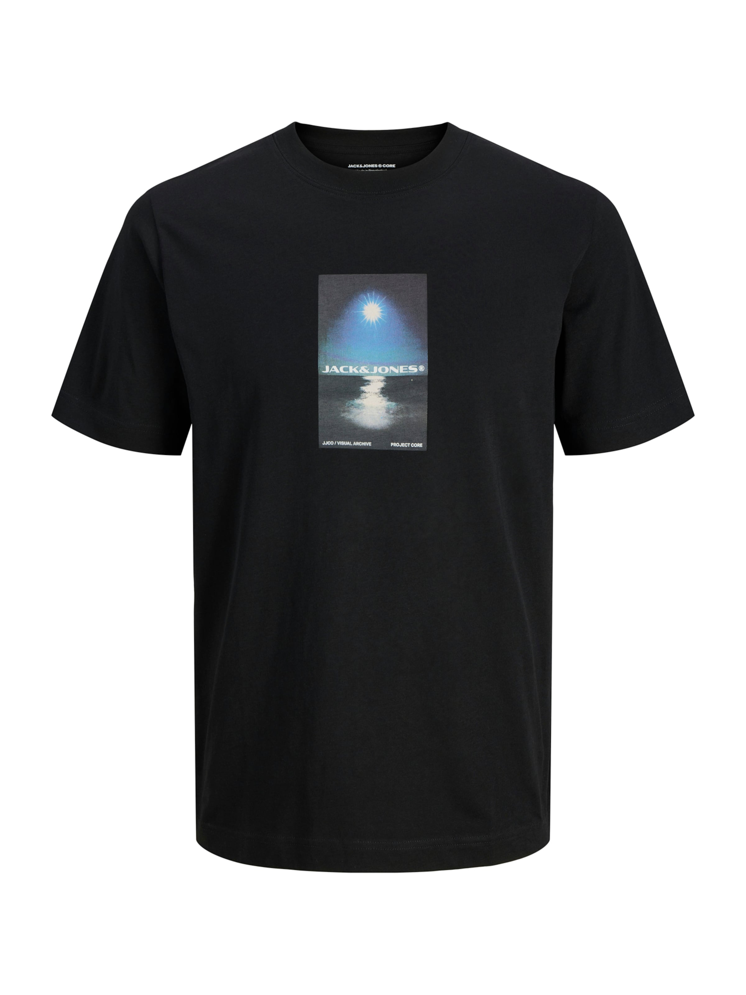 Jack & Jones Junior Póló 'JCOCALMA' - fekete: elől