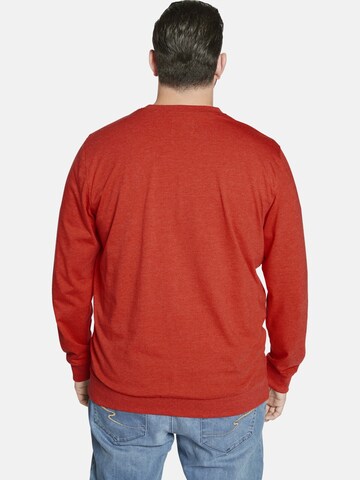 Sweat-shirt ' Earl Reuben ' Charles Colby en orange