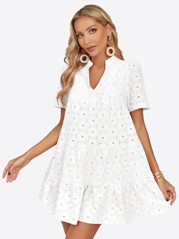 Imily Bela Šaty - Biela: predná strana