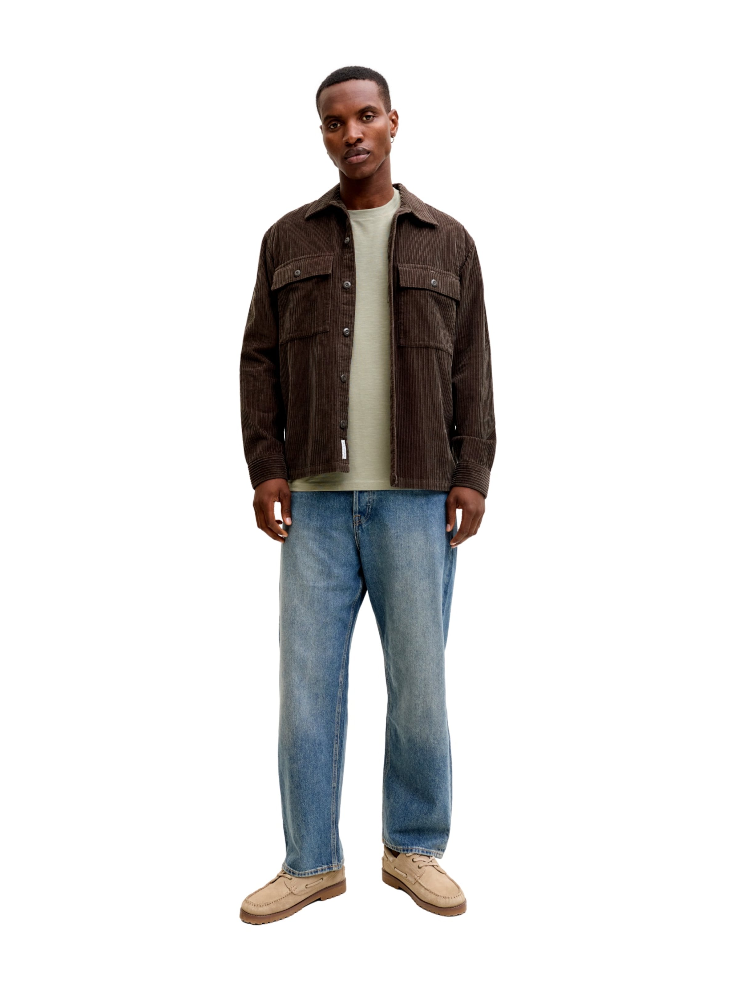 JACK & JONES T-Shirt 'Dover' in Grün