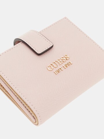 GUESS Portemonnaie 'Rosalba' in Pink