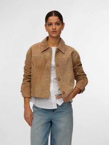 VERO MODA Jacke 'VMRoycestine' in Braun: Vorderseite