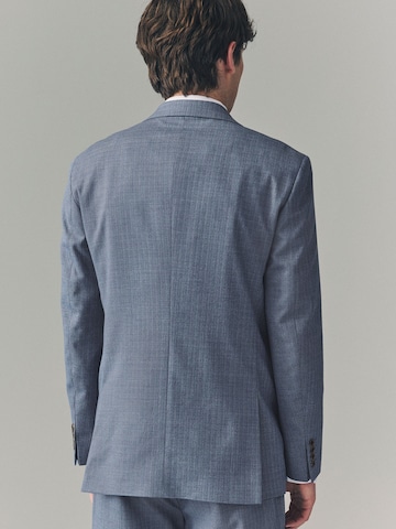 Coupe regular Veste de costume Next en bleu