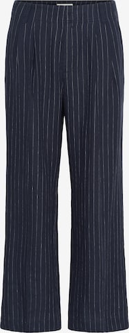 Part Two Wide leg Broek 'AliyaPW' in Blauw: voorkant