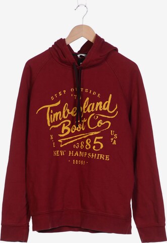 TIMBERLAND Sweatshirt & Zip-Up Hoodie in XL in Red: front