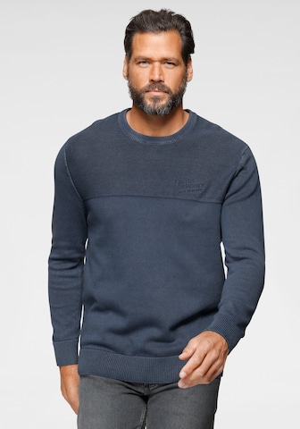 ARIZONA Pullover in Blau: Vorderseite