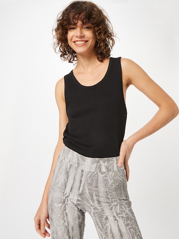 WEEKDAY Top in Schwarz: predná strana