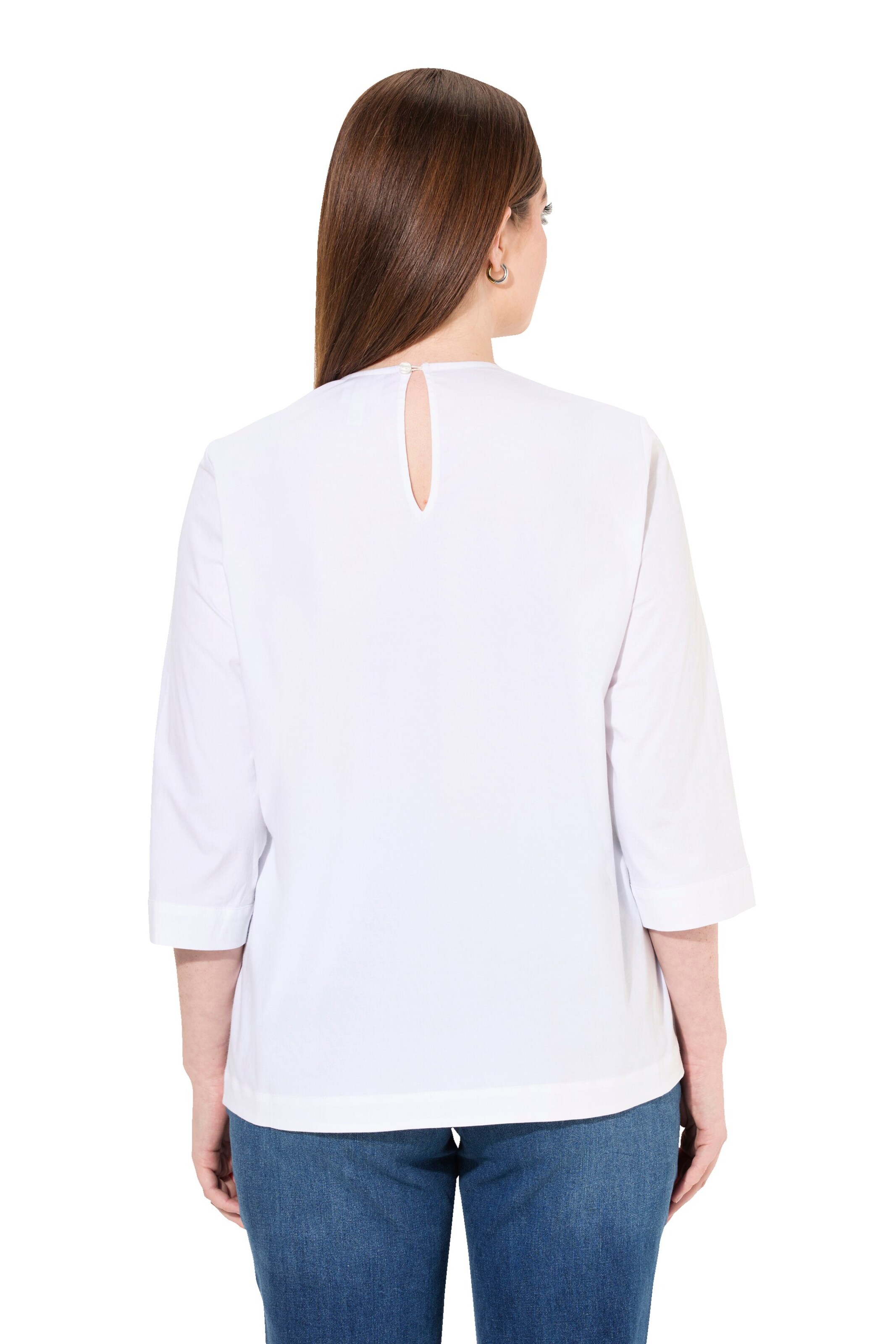 Ulla Popken Bluse in Weiß