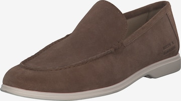 MELVIN & HAMILTON Classic Flats 'Earl 1' in Brown: front