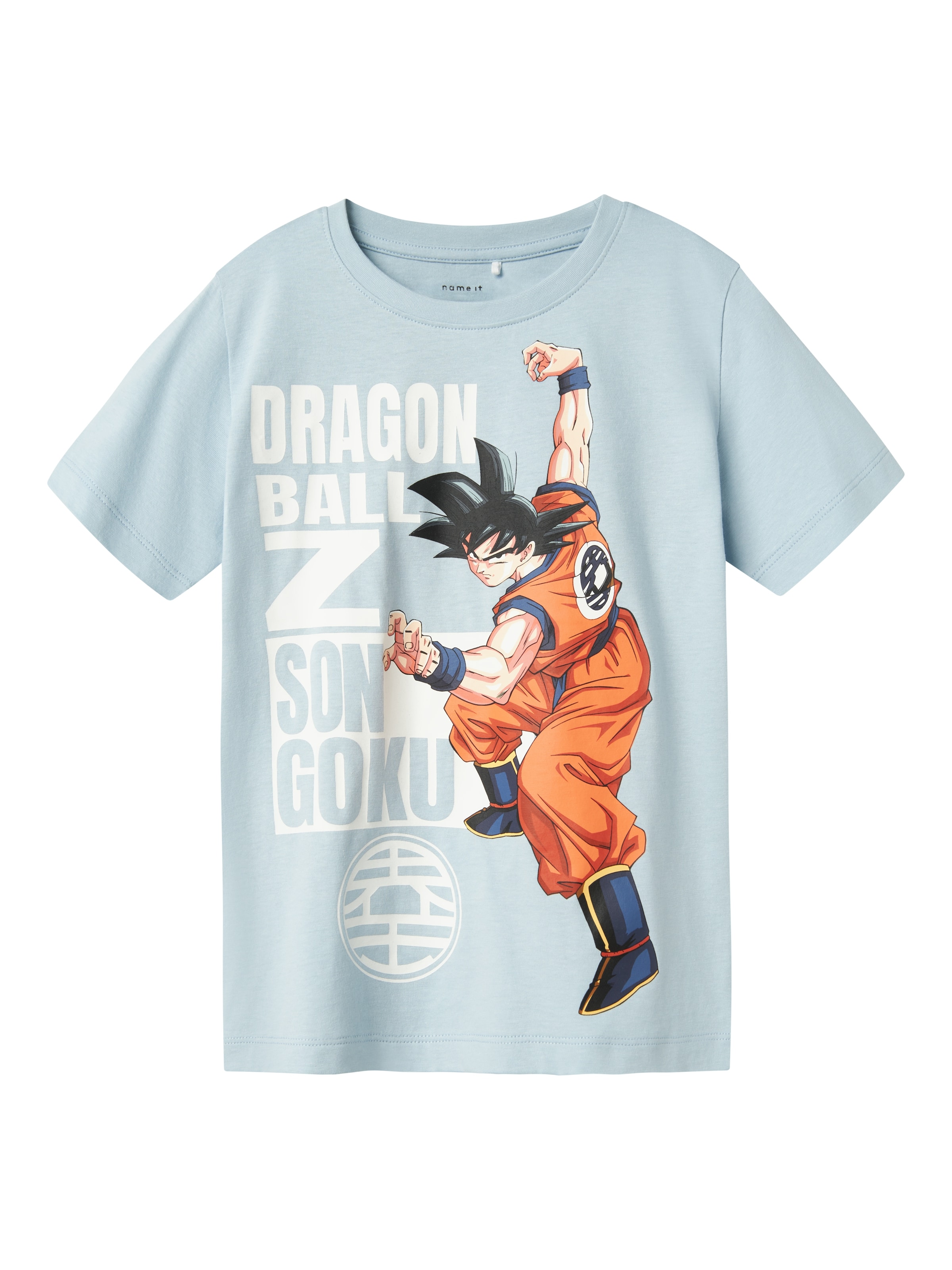 NAME IT - Camiseta 'NKMFRITZ DRAGONBALL' en azul: frente