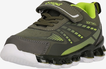 ZigZag Sneaker 'Nunstu' in Grün: Vorderseite