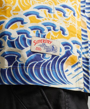 Superdry Comfort fit Overhemd in Blauw