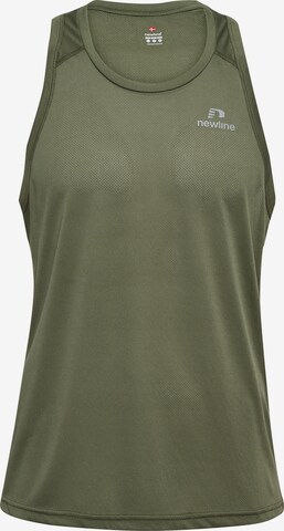 Newline Performance Shirt 'Omaha' in Green: front