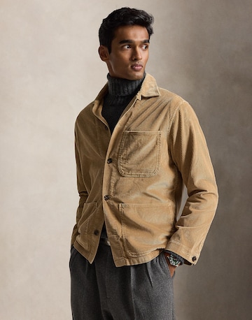 Polo Ralph Lauren Rovný strih Košeľa - Béžová: predná strana