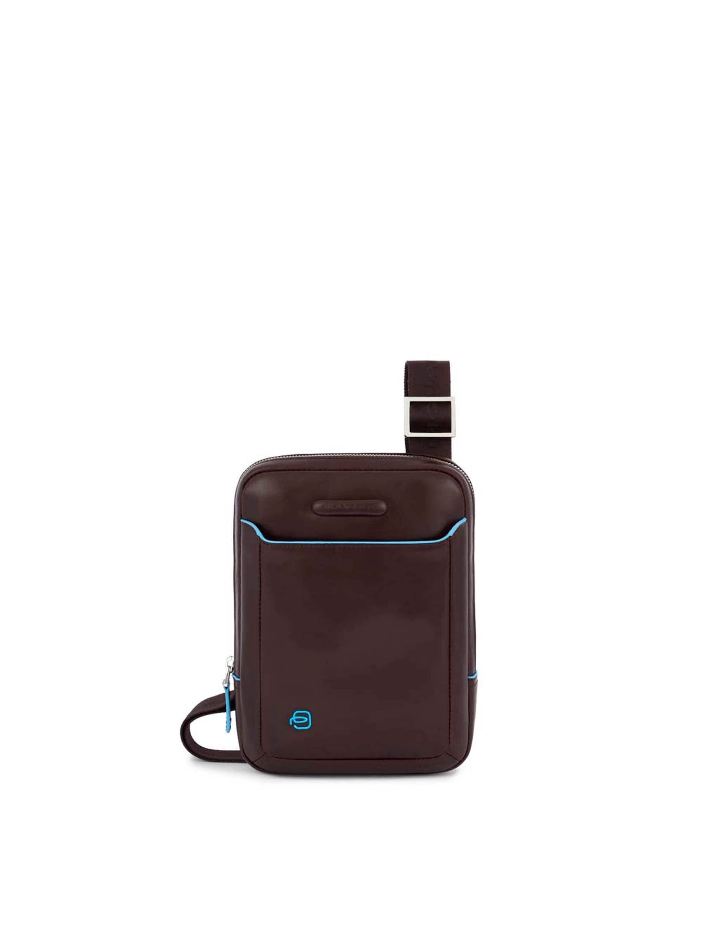 Piquadro Skuldertaske i brun: forside