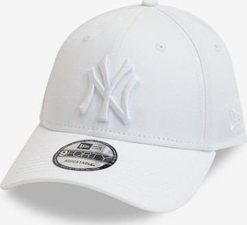 Cappello da baseball 'LEAGUE ESS 9FORTY NEYYAN' di NEW ERA in bianco: frontale