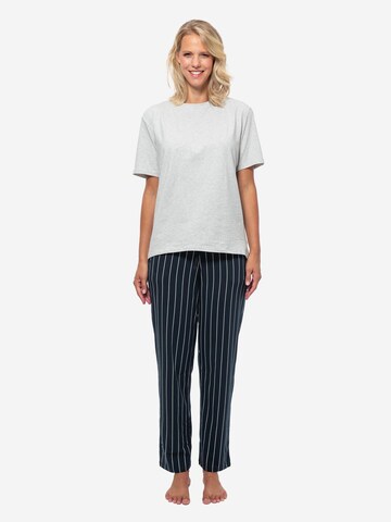 SCHIESSER Pajama 'Cotton' in Grey