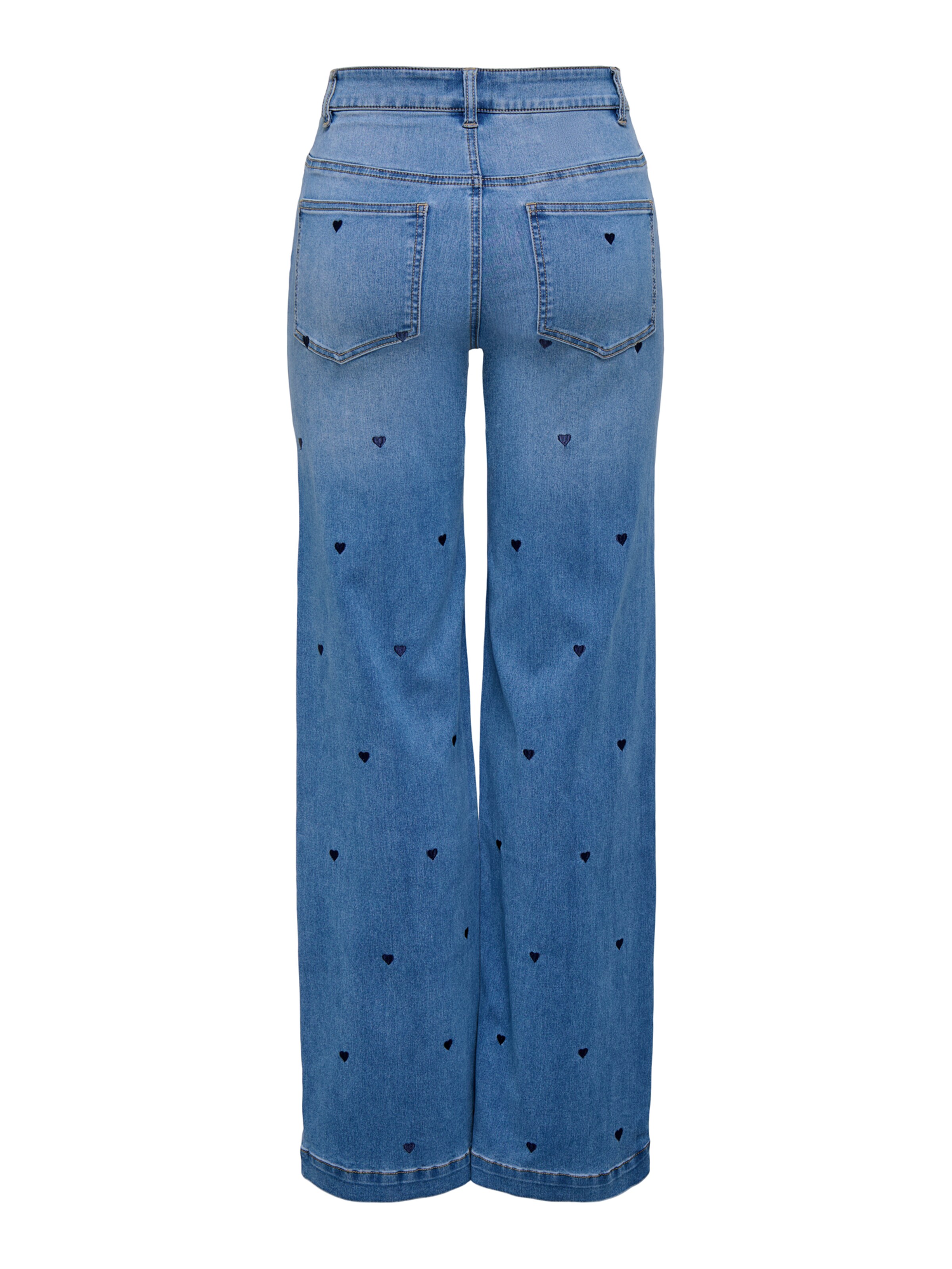 Wide leg Jeans 'ONLMADISON-ROYAL' di ONLY in blu