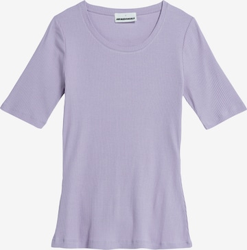 T-shirt 'Maia Viola' ARMEDANGELS en violet : devant