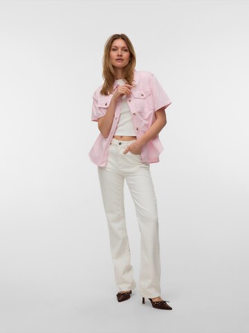 VERO MODA Блуза 'VMSIGGA' в розово