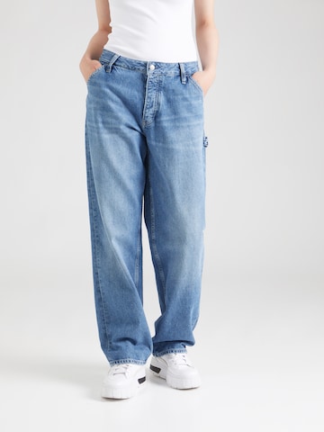 Calvin Klein Jeans Loosefit Farmer 'Carpenter' - kék: elől