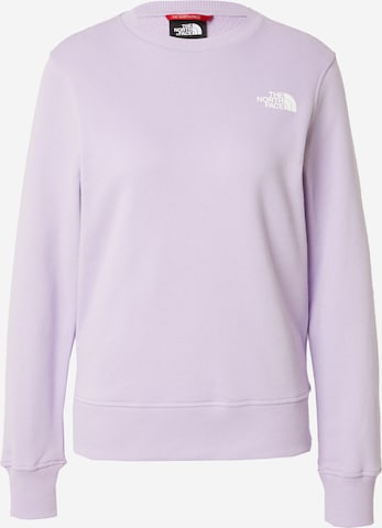 THE NORTH FACE Sweatshirt 'DREW PEAK' in Purple: front