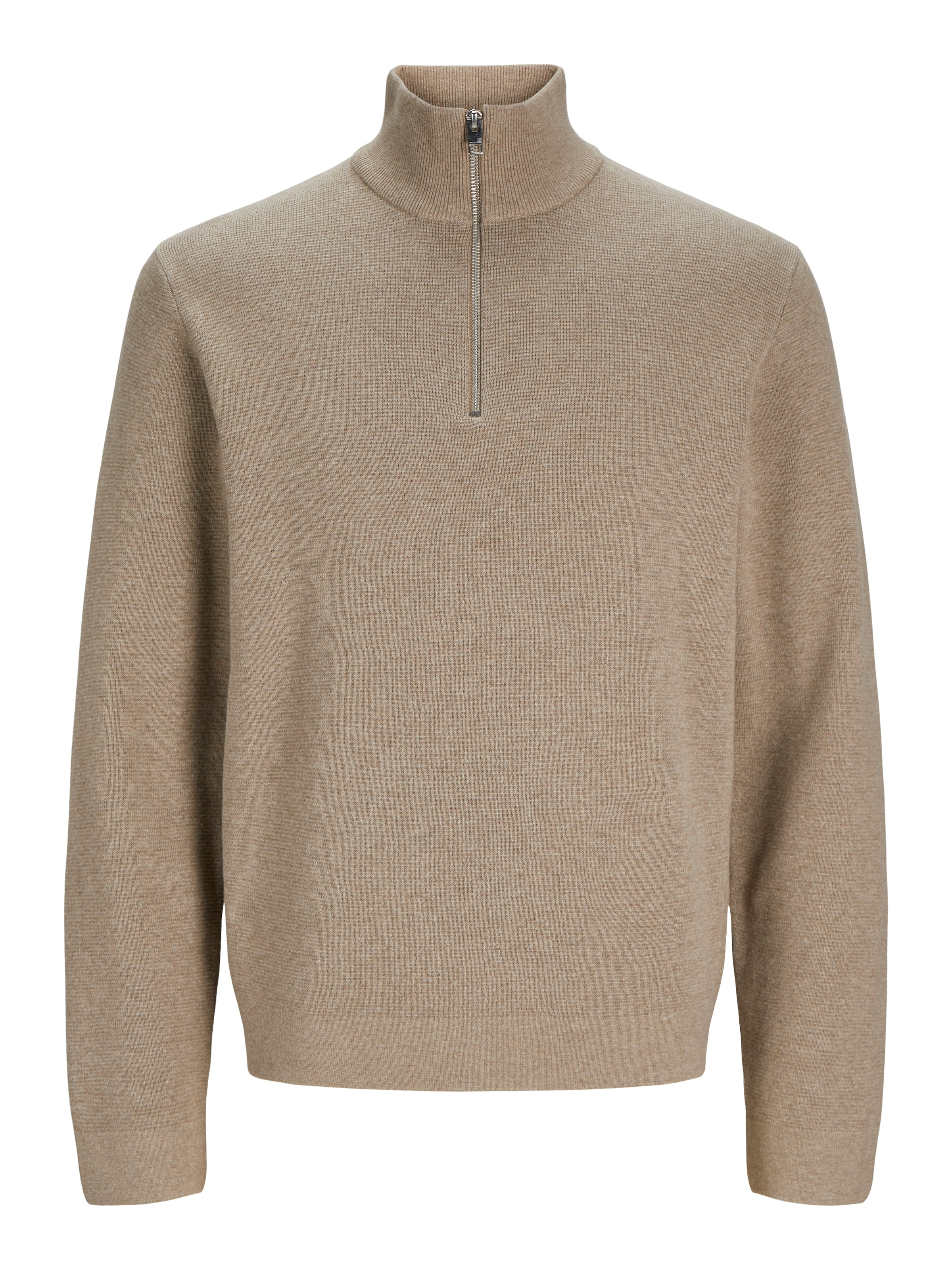 Jack & Jones Premium Sweater 'JPRBlamilano' in Grey: front