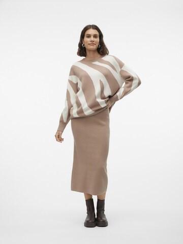VERO MODA Skirt 'NANCY' in Beige