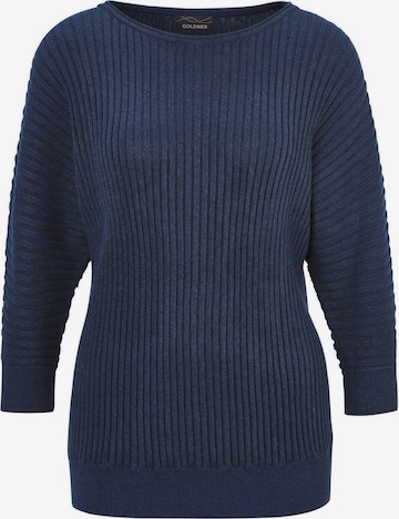 Pull-over Goldner en bleu : devant