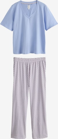 Next - Pijama en azul: frente
