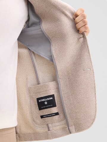 Coupe regular Veste de costume STRELLSON en beige