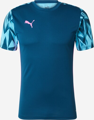 PUMA Camiseta de fútbol 'Individual Final' en marino / azul claro / rosa neón, Vista del producto