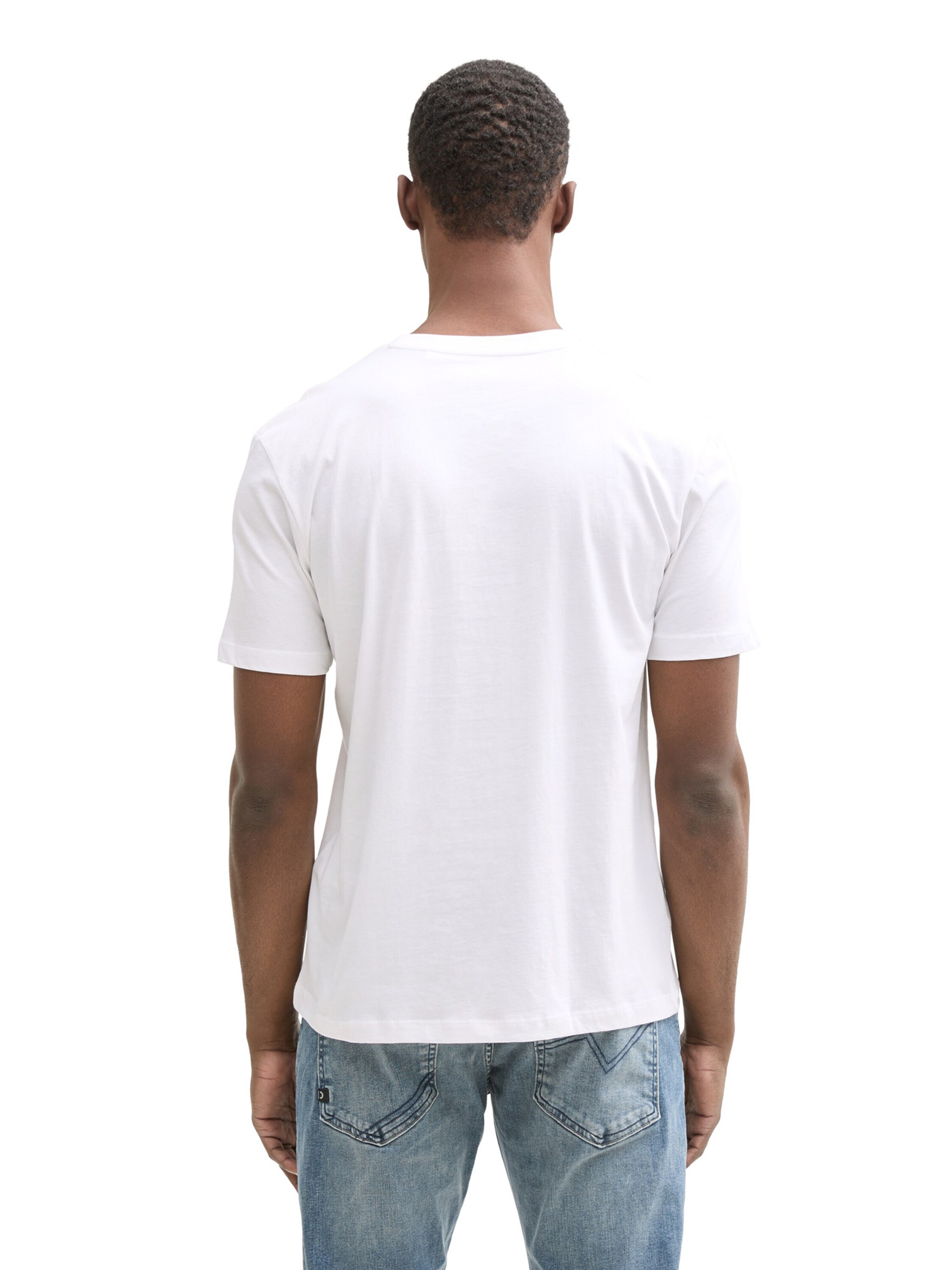 TOM TAILOR DENIM Tričko - Modrá