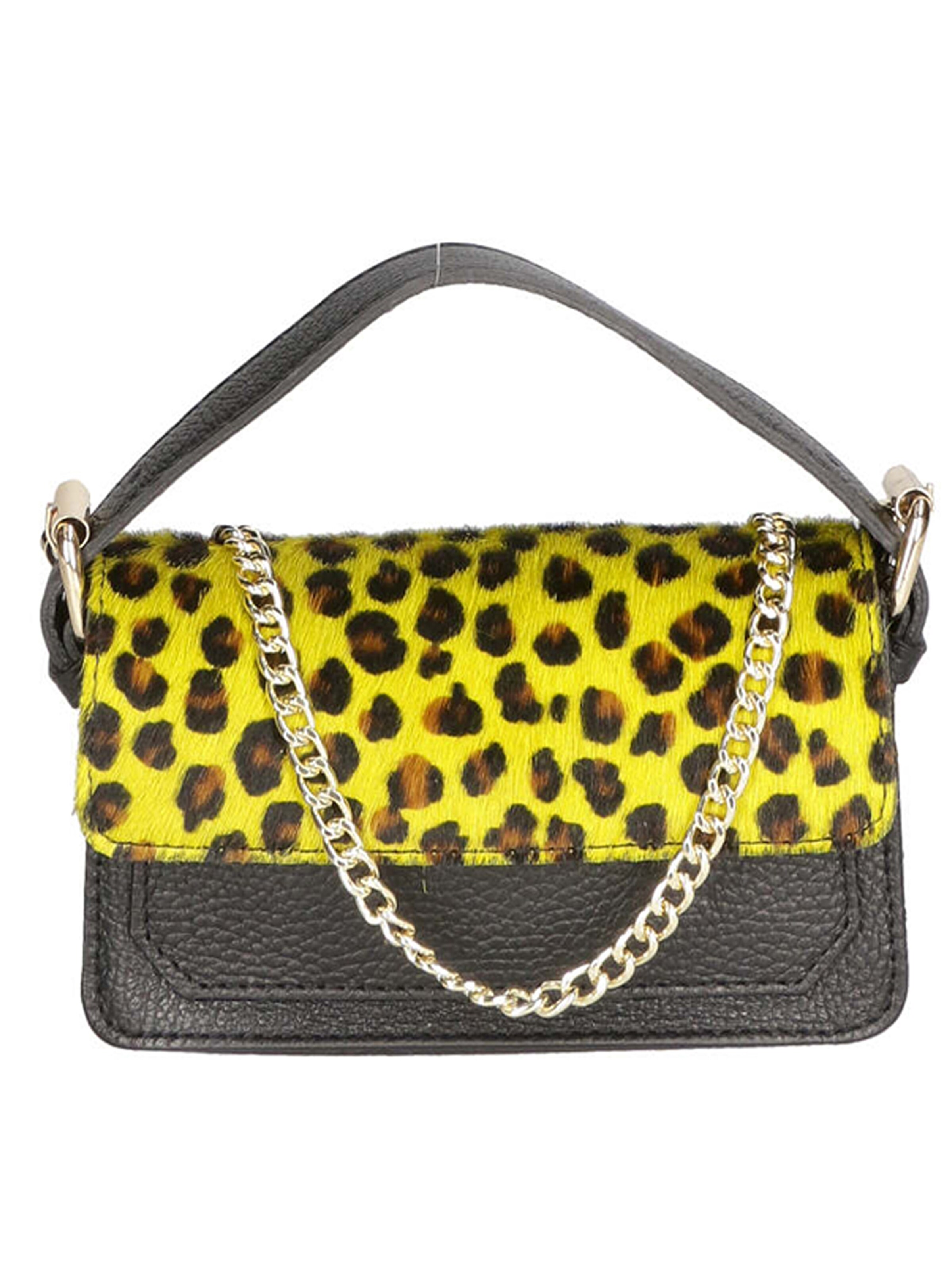 Gave Lux Handtas in Geel: voorkant