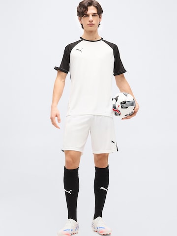 PUMA Regular Sportbroek 'teamLIGA26' in Wit