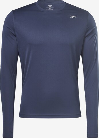 Reebok Functioneel shirt in Blauw: voorkant