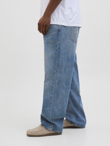 Jack & Jones Plus Loose fit Jeans 'JJIEddie JJIOriginal' in Blue