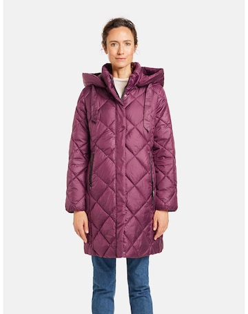 GERRY WEBER Between-Seasons Coat in Purple